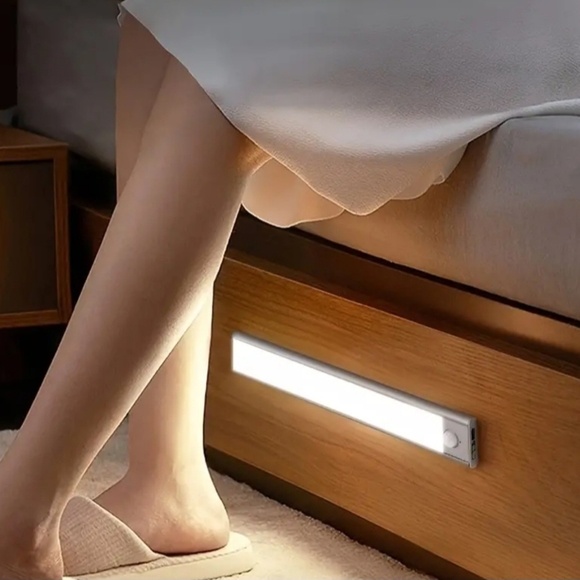 3 pcs LED Motion Sensor Cabinet Light, Under Counter Closet Lighting Wireless - Picture 5 of 10